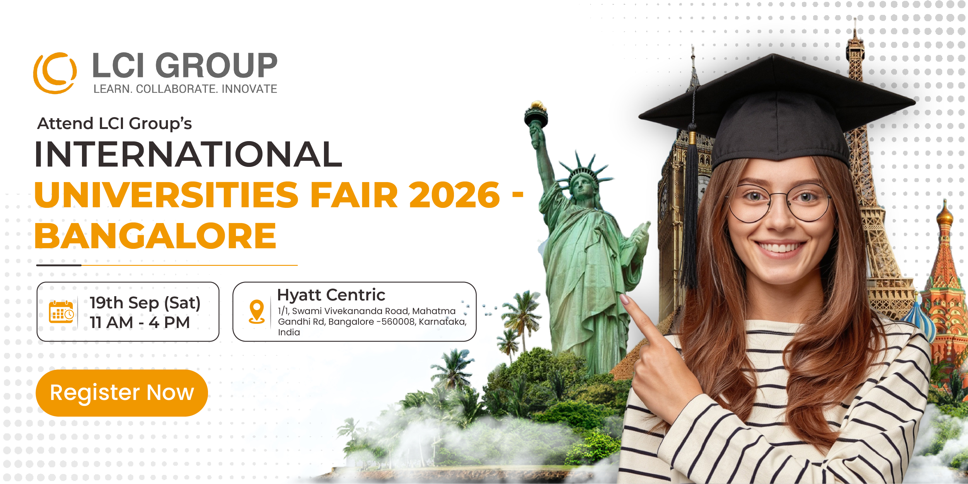 LCI Group's International Universities Fair 2026 Bangalore